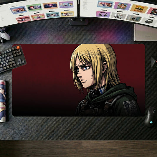 Armin anime mouse pad XL gaming desk mat Dark Portrait