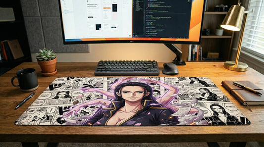 Nico Robin Anime Mouse Pad – One Piece XL Gaming Desk Mat (60x30 cm)