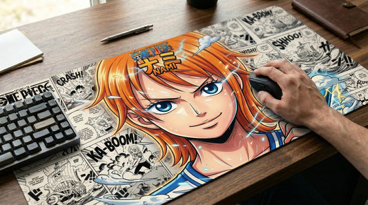 Nami anime mouse pad XL gaming desk mat One Piece
