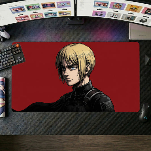 Armin anime mouse pad XL gaming desk mat In Dark Portrait