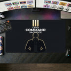 Erwin anime mouse pad XL gaming desk mat Lead Command Silhouette 1