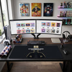 Erwin anime mouse pad XL gaming desk mat Lead Command Silhouette 1
