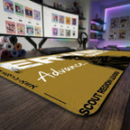 Erwin Smith anime mouse pad XL gaming desk mat Dark Commander Portrait
