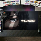 Mikasa anime mouse pad XL gaming desk mat Dramatic Eye Portrait