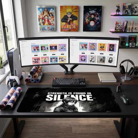 Mikasa anime mouse pad XL gaming desk mat Silence Dark Portrait