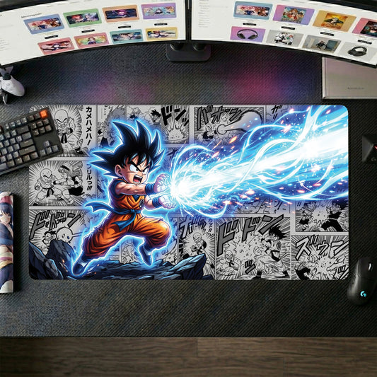 Goku anime mouse pad XL gaming desk mat Dynamic Manga Energy Blast