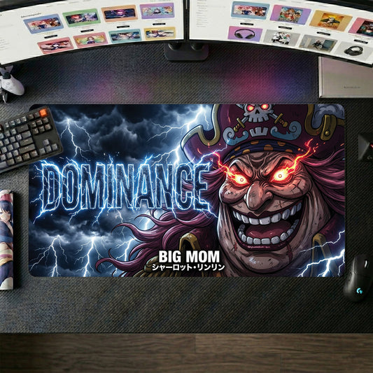 Big Mom anime mouse pad XL gaming desk mat Dominance Hellish Aesthetic