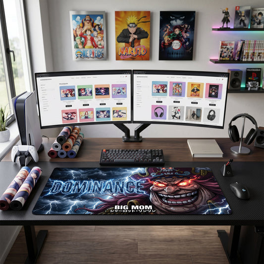 Big Mom anime mouse pad XL gaming desk mat Dominance Hellish Aesthetic
