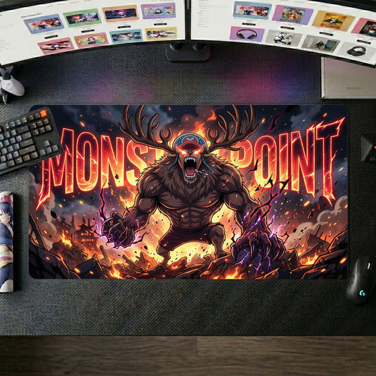 Chopper anime mouse pad XL gaming desk mat Transformed Fighting Dark Fantasy