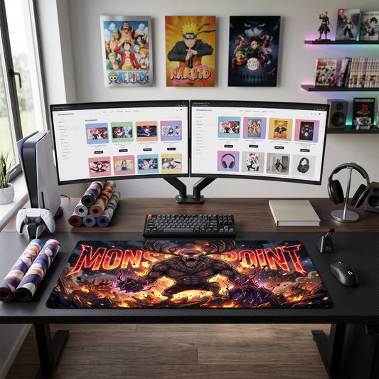 Chopper anime mouse pad XL gaming desk mat Transformed Fighting Dark Fantasy