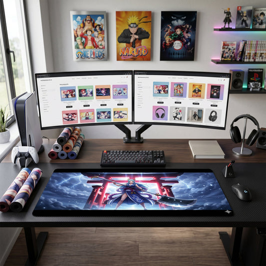 One Piece Girl anime mouse pad XL gaming desk mat Yamato Tormentaesthetic