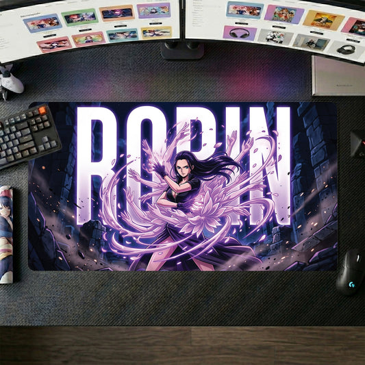 Robin anime mouse pad XL gaming desk mat Magical Pose Dark Magic