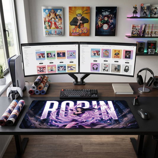 Robin anime mouse pad XL gaming desk mat Magical Pose Dark Magic