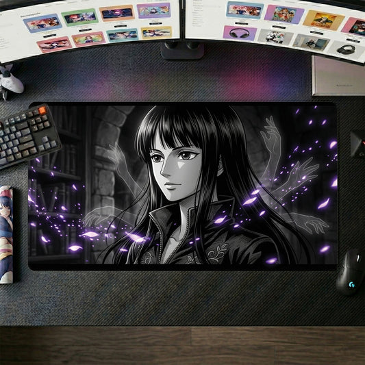 Robin anime mouse pad XL gaming desk mat Mystic Pose Gothic