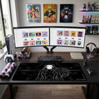 Robin anime mouse pad XL gaming desk mat Standing Confidently Gothic Future