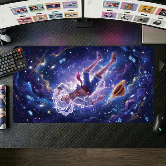 Sanji anime mouse pad XL gaming desk mat Cosmos Falling Starlight